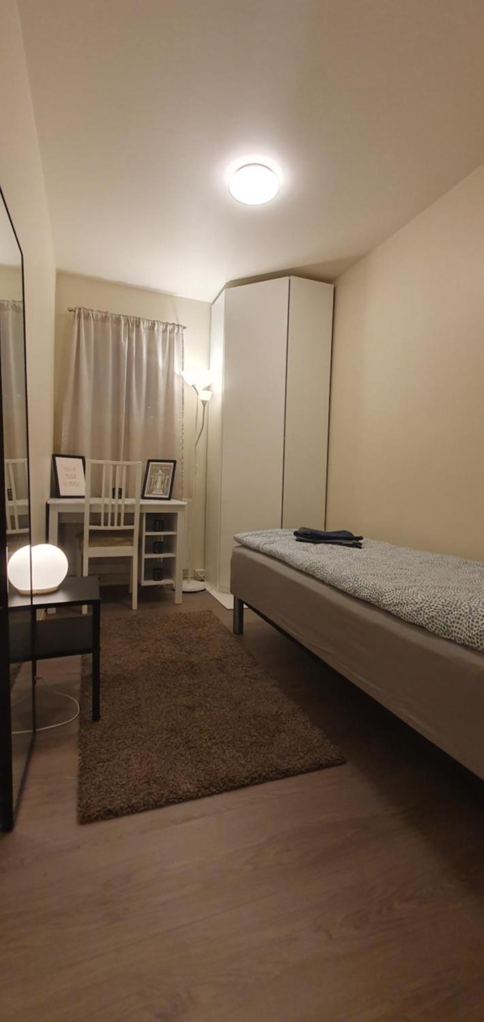 Bedroom In Apartment 12 Minutes To Oslo City By Train Kamer foto